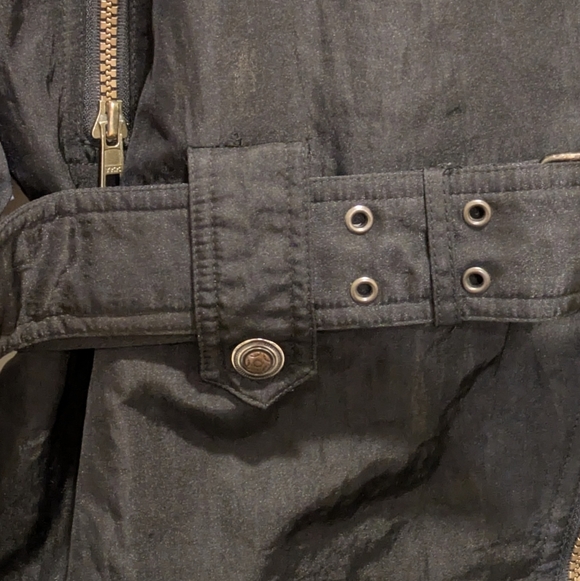 Gorgeous Vintage 90s Fera Skiwear 10 Bomber Jacket With Removable Fur Collar - Picture 4 of 15